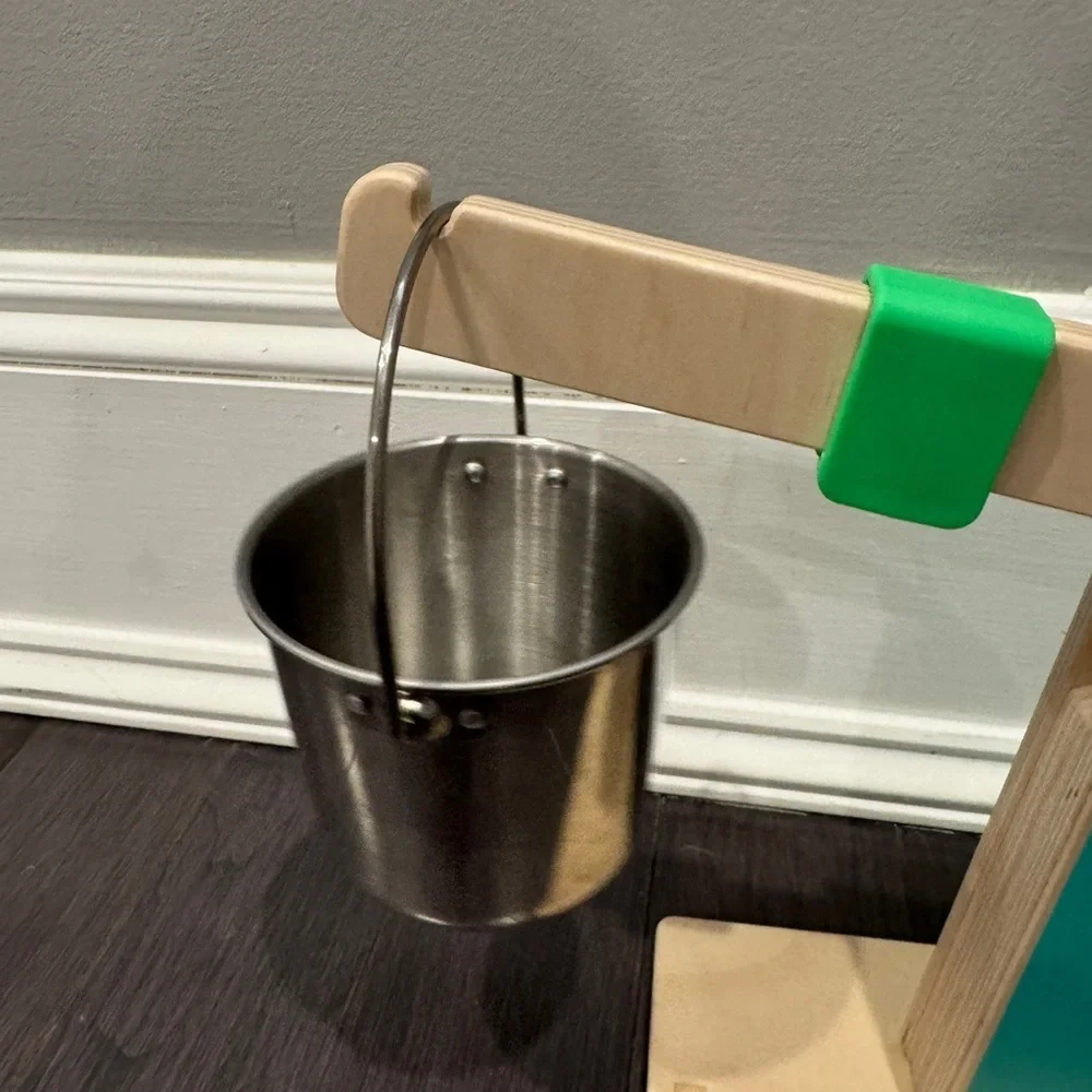 Lovevery Wooden Balance Scale Learning Toy with Buckets